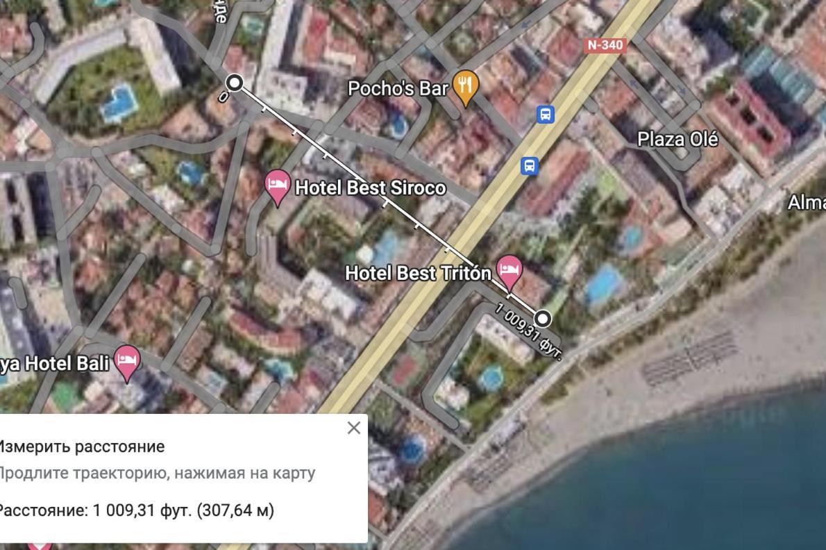 Perla Daire Benalmádena Dış mekan fotoğraf